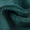 Overdyed Area Rug Handmade Blue Geometric 2x4 ft