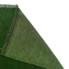 Overdyed Area Rug Handmade Green Geometric 3x5 ft