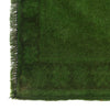Overdyed Area Rug Handmade Green Geometric 2x4 ft