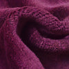 Overdyed Area Rug Handmade Purple Geometric 2x4 ft