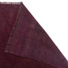 Overdyed Area Rug Handmade Purple Geometric 3x5 ft