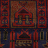 Baluchi Rug Handmade Red Prayer Design 3x5 ft