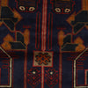 Baluchi Rug Handmade Multi Prayer Design 3x5 ft