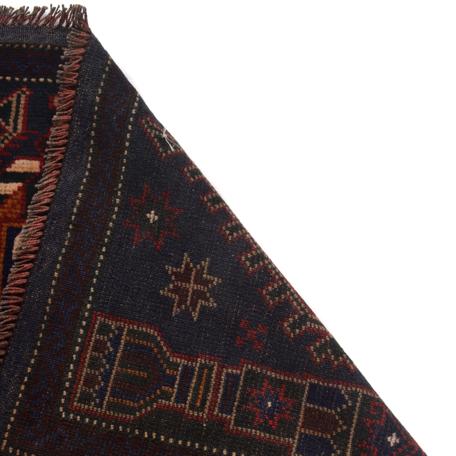 Baluchi Rug Handmade Multi Prayer Design 3x5 ft