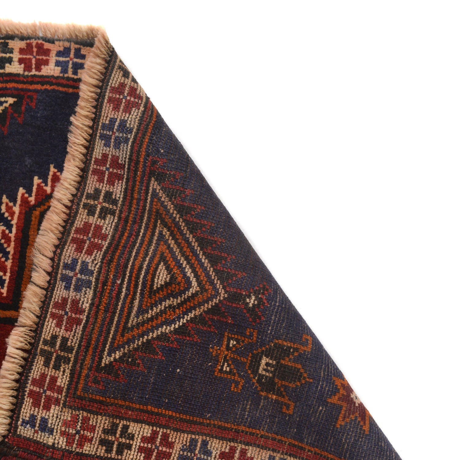 Baluchi Rug Handmade Multi Floral 2x4 ft