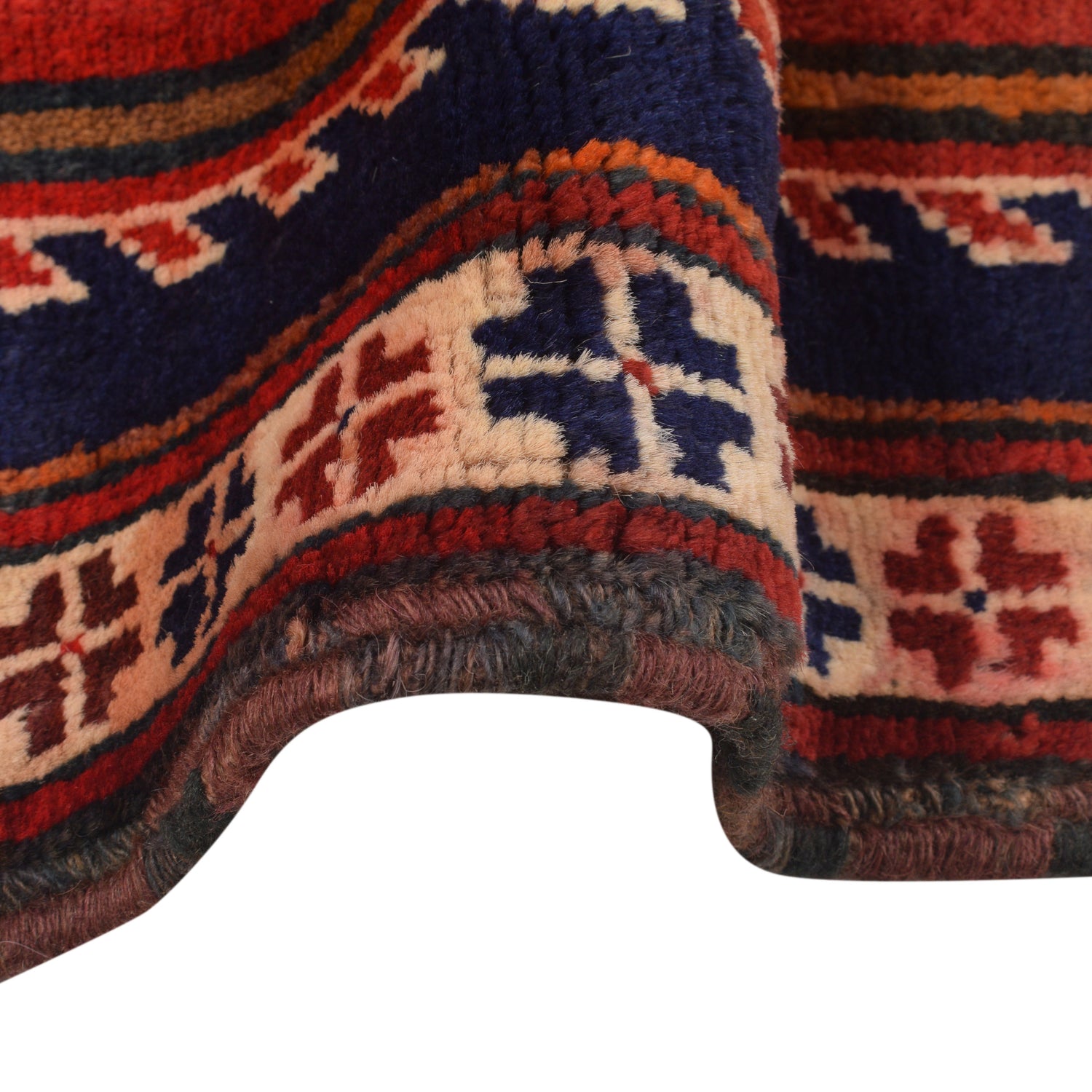 Baluchi Rug Handmade Multi Floral 2x4 ft