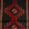 Baluchi Rug Handmade Multi Geometric 3x5 ft