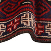 Baluchi Rug Handmade Multi Geometric 3x5 ft