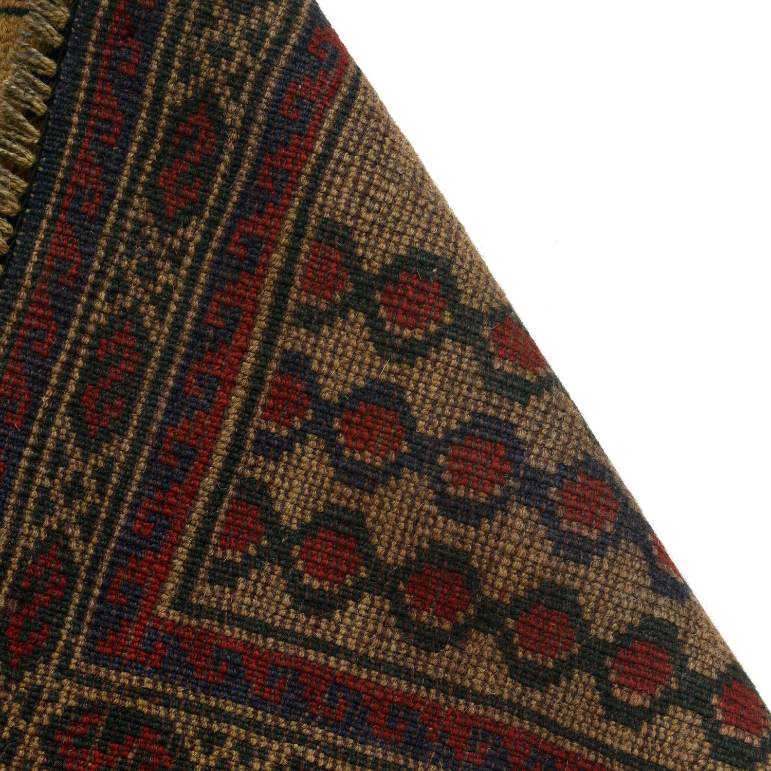 Baluchi Rug Handmade Beige Prayer Design 2x4 ft