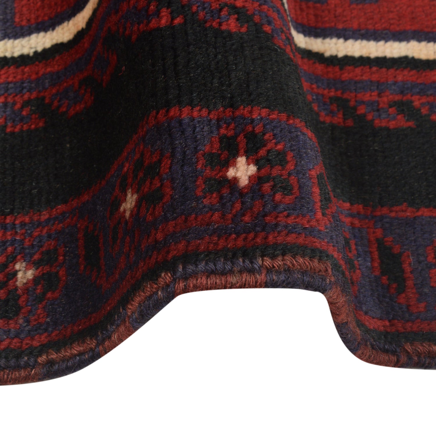 Baluchi Rug Handmade Multi Floral 2x4 ft