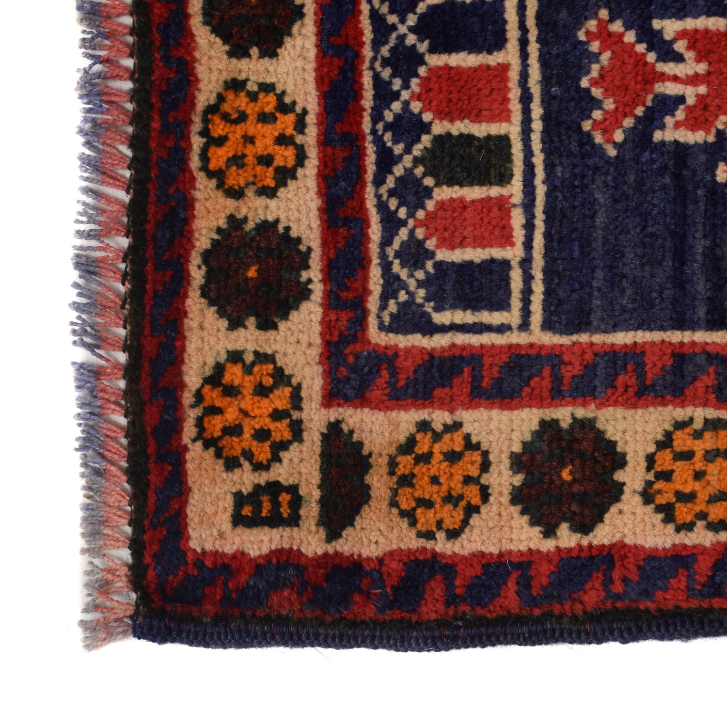 Baluchi Rug Handmade Multi Floral 3x5 ft