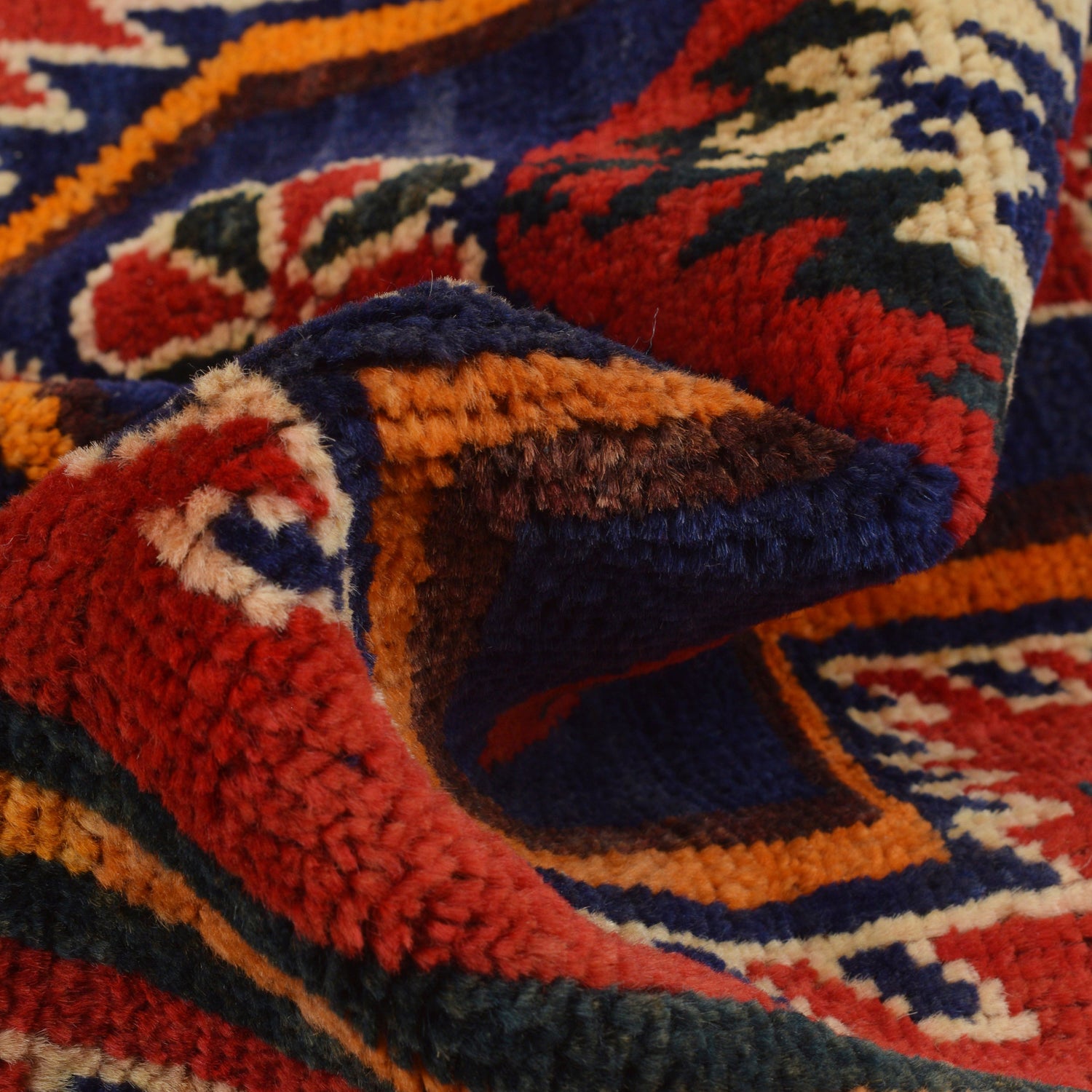 Baluchi Rug Handmade Multi Floral 3x5 ft