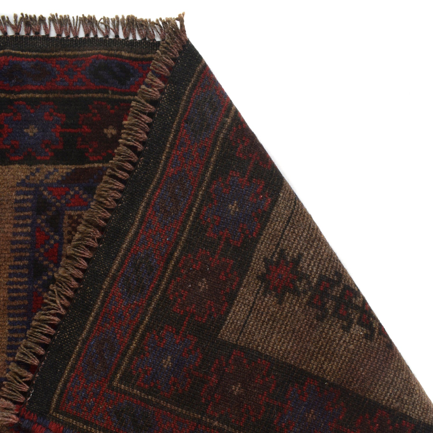 Baluchi Rug Handmade Beige Prayer Design 2x4 ft