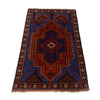 Baluchi Rug Handmade Multi Floral 3x5 ft