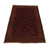 Baluchi Rug Handmade Multi Floral 3x5 ft