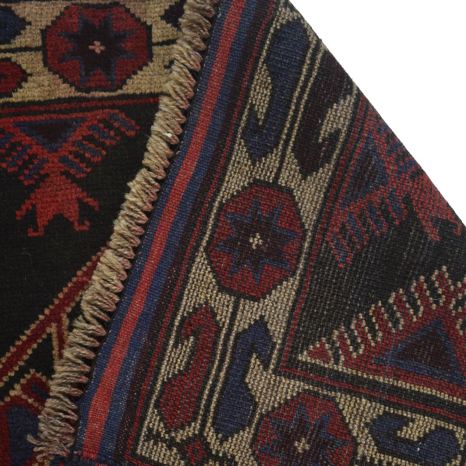 Baluchi Rug Handmade Multi Floral 3x5 ft