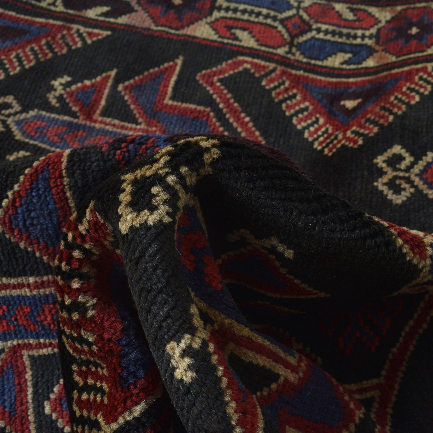 Baluchi Rug Handmade Multi Floral 3x5 ft