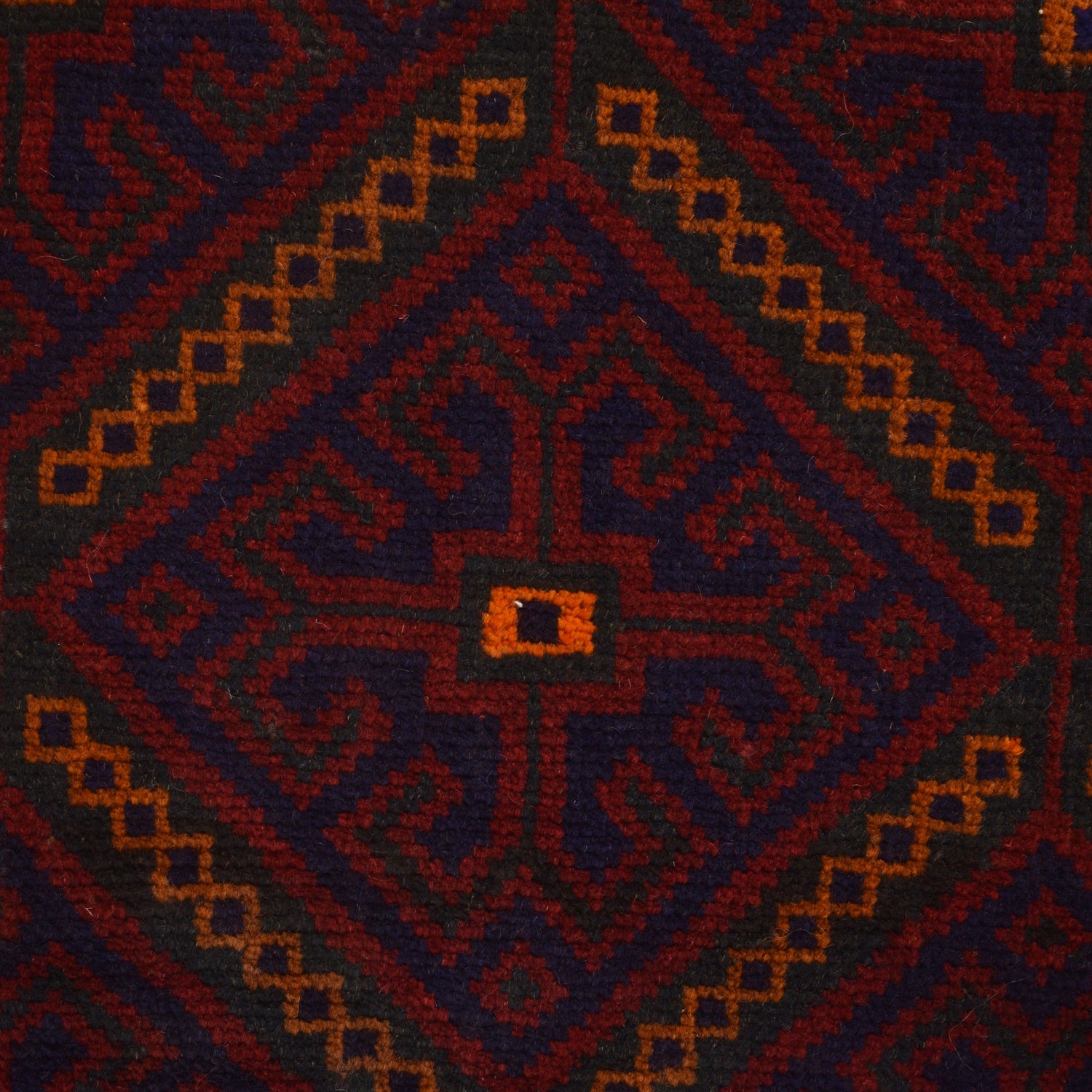 Baluchi Rug Handmade Multi Geometric 3x5 ft