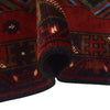 Baluchi Rug Handmade Red Geometric 2x4 ft