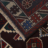 Baluchi Rug Handmade Multi Geometric 3x5 ft