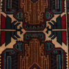 Baluchi Rug Handmade Multi Geometric 3x5 ft