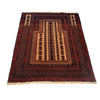Baluchi Rug Handmade Multi Prayer Design 2x4 ft