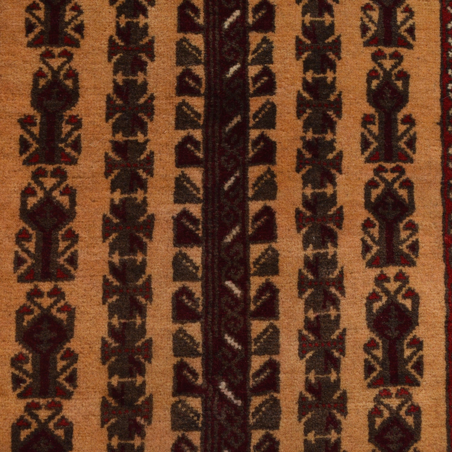Baluchi Rug Handmade Multi Prayer Design 2x4 ft
