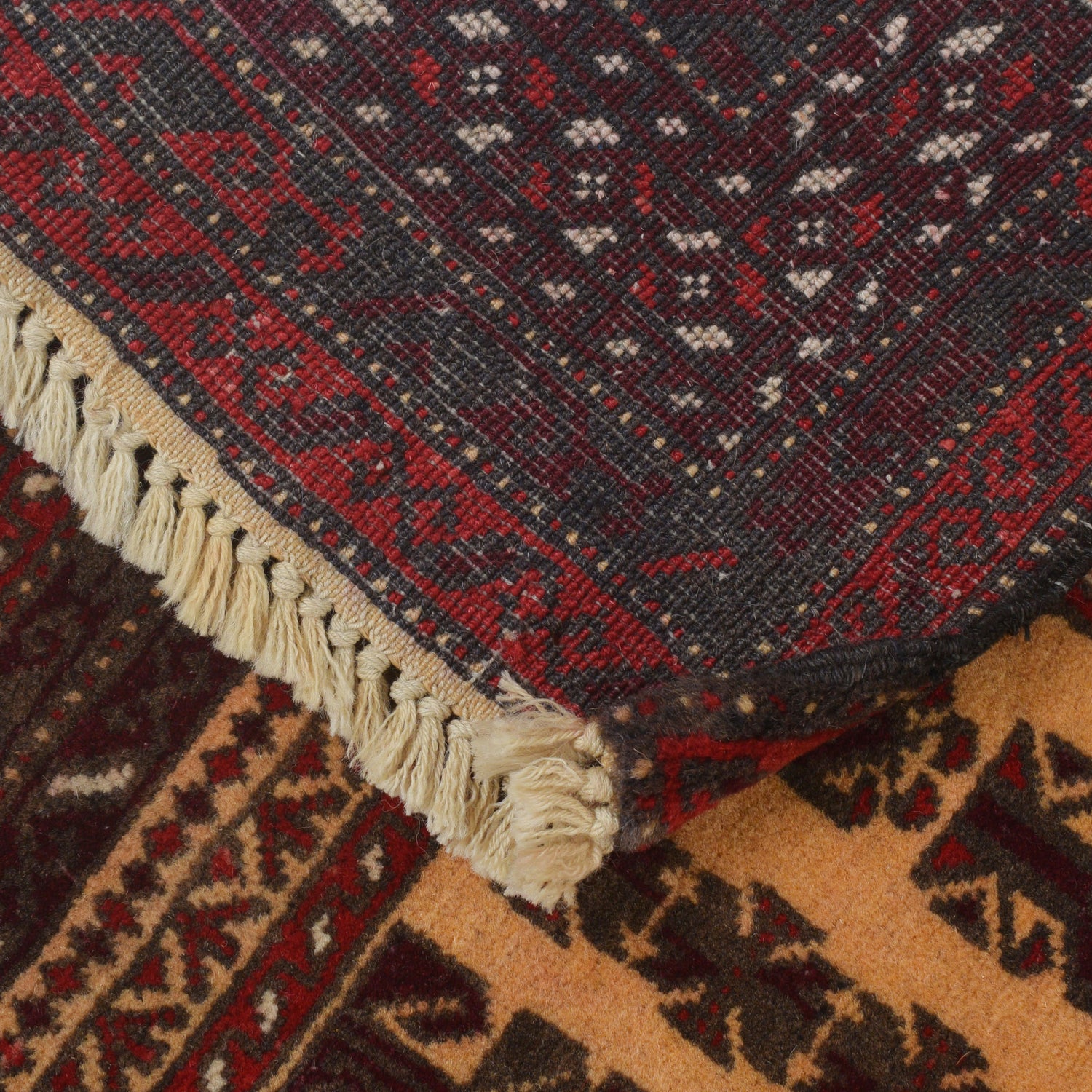 Baluchi Rug Handmade Multi Prayer Design 2x4 ft