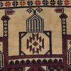 Baluchi Rug Handmade Beige Prayer Design 3x5 ft