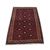 Baluchi Rug Handmade Multi Geometric 3x5 ft