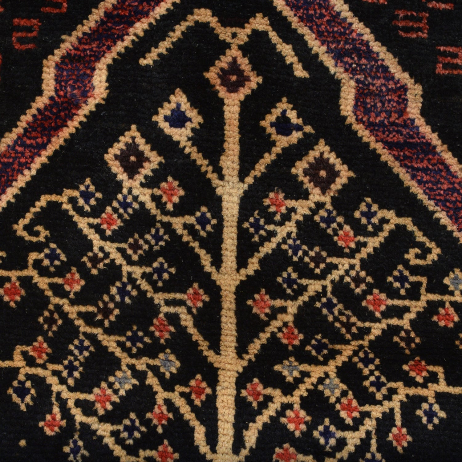 Baluchi Rug Handmade Multi Prayer Design 2x4 ft