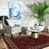 Baluchi Rug Handmade Multi Geometric 3x5 ft