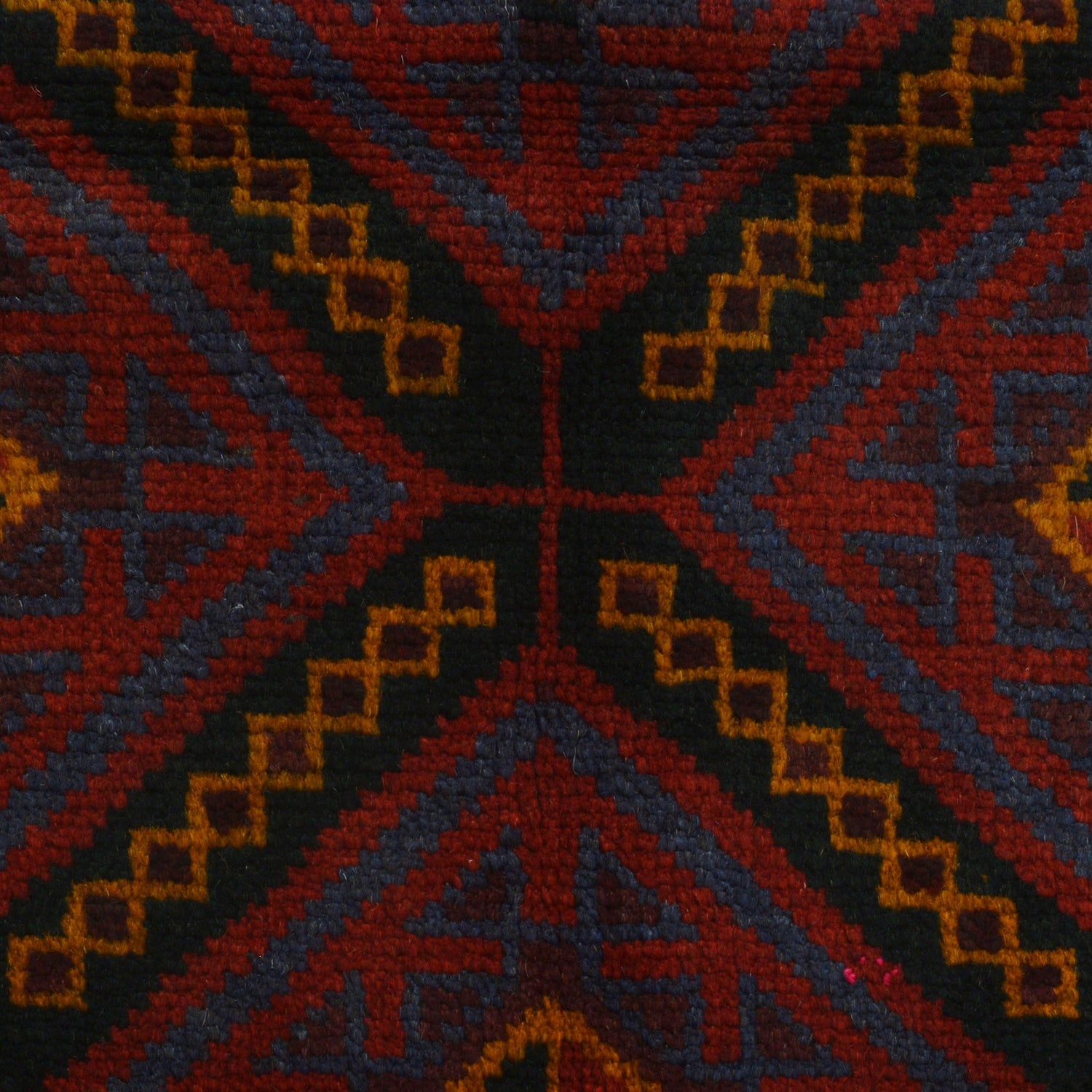 Baluchi Rug Handmade Multi Geometric 3x5 ft