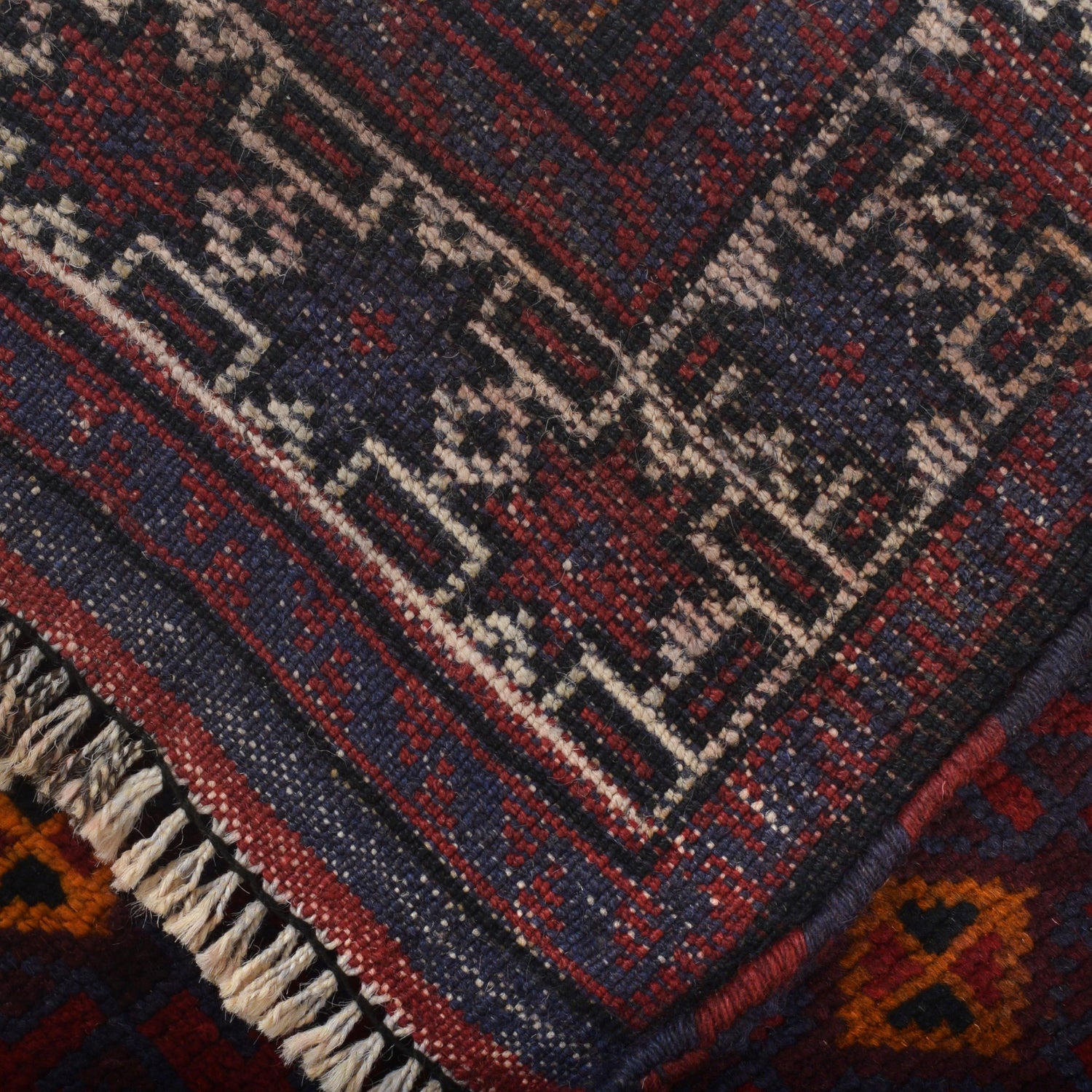 Baluchi Rug Handmade Multi Geometric 3x5 ft