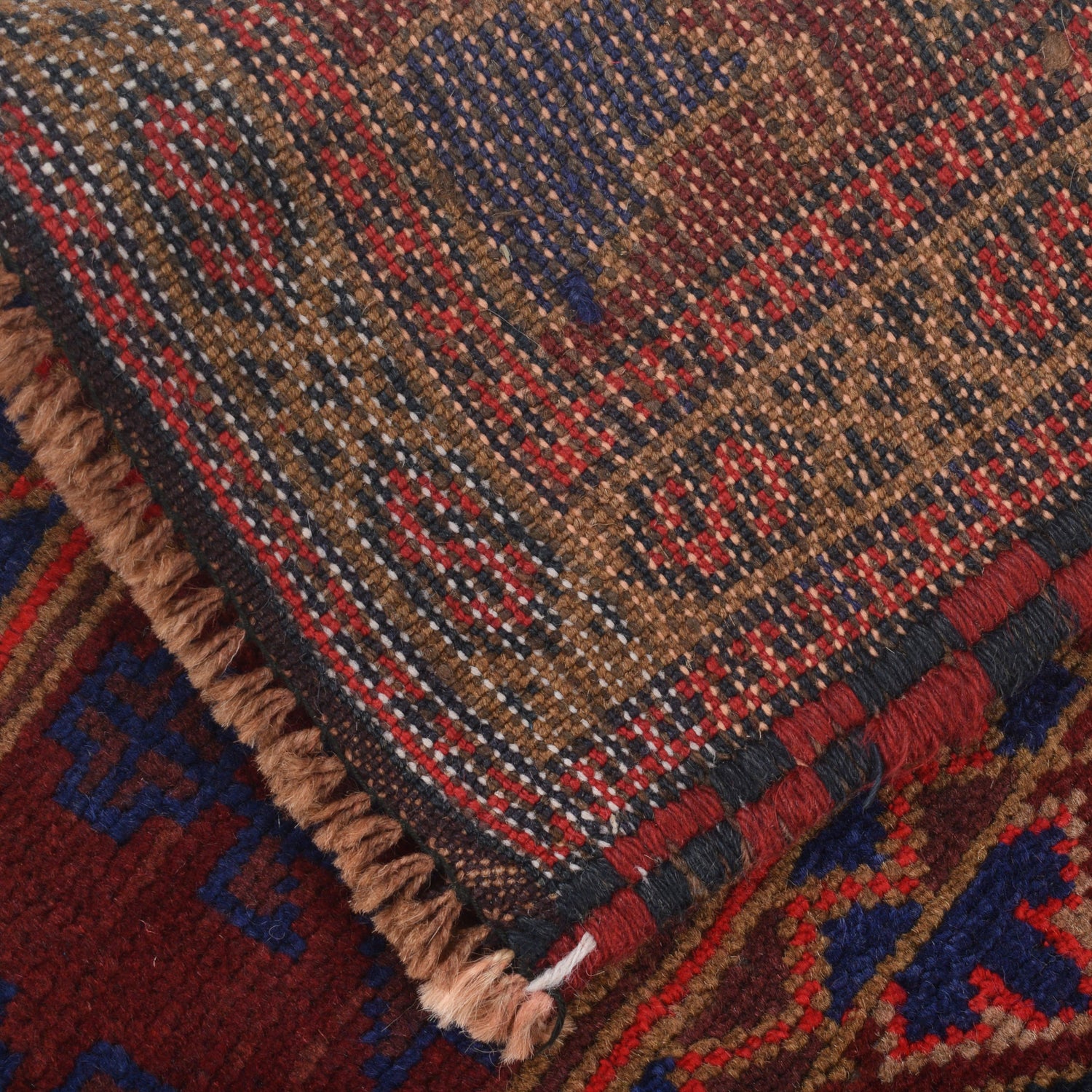 Baluchi Rug Handmade Multi Prayer Design 3x5 ft