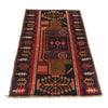 Baluchi Rug Handmade Multi Floral 3x5 ft