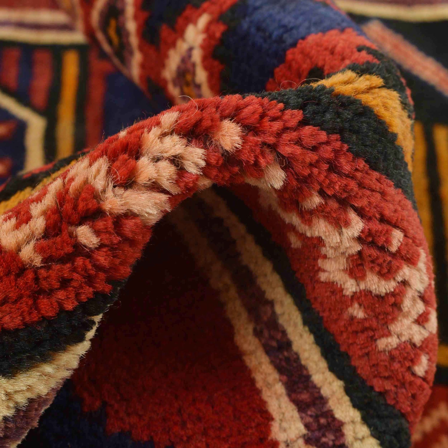 Baluchi Rug Handmade Multi Floral 3x5 ft