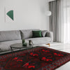 Baluchi Rug Handmade Multi Floral 3x5 ft
