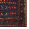 Baluchi Rug Handmade Multi Prayer Design 3x5 ft