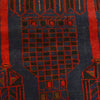Baluchi Rug Handmade Multi Prayer Design 3x5 ft