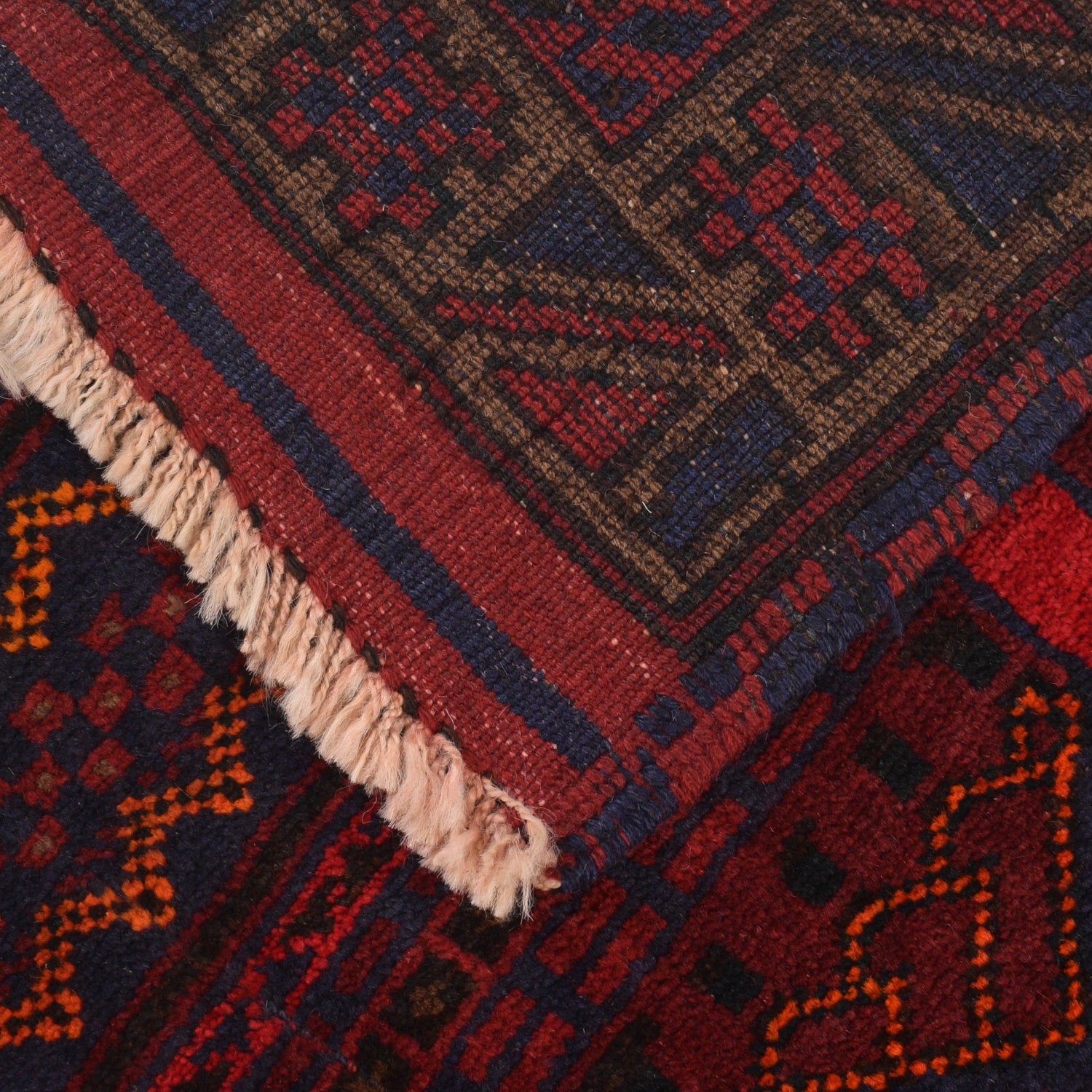 Baluchi Rug Handmade Multi Prayer Design 3x5 ft