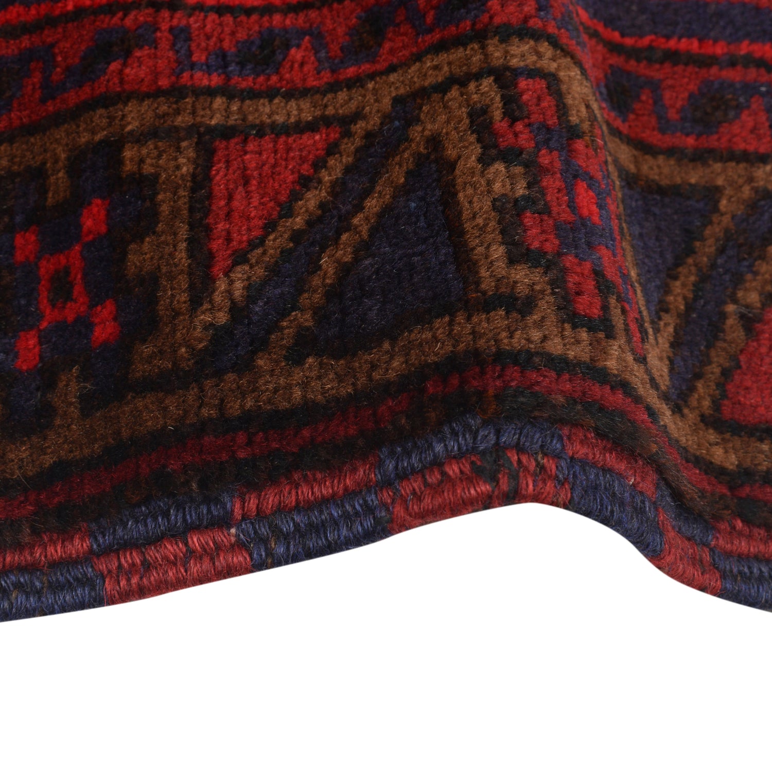 Baluchi Rug Handmade Multi Prayer Design 3x5 ft