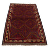 Baluchi Rug Handmade Multi Geometric 3x5 ft