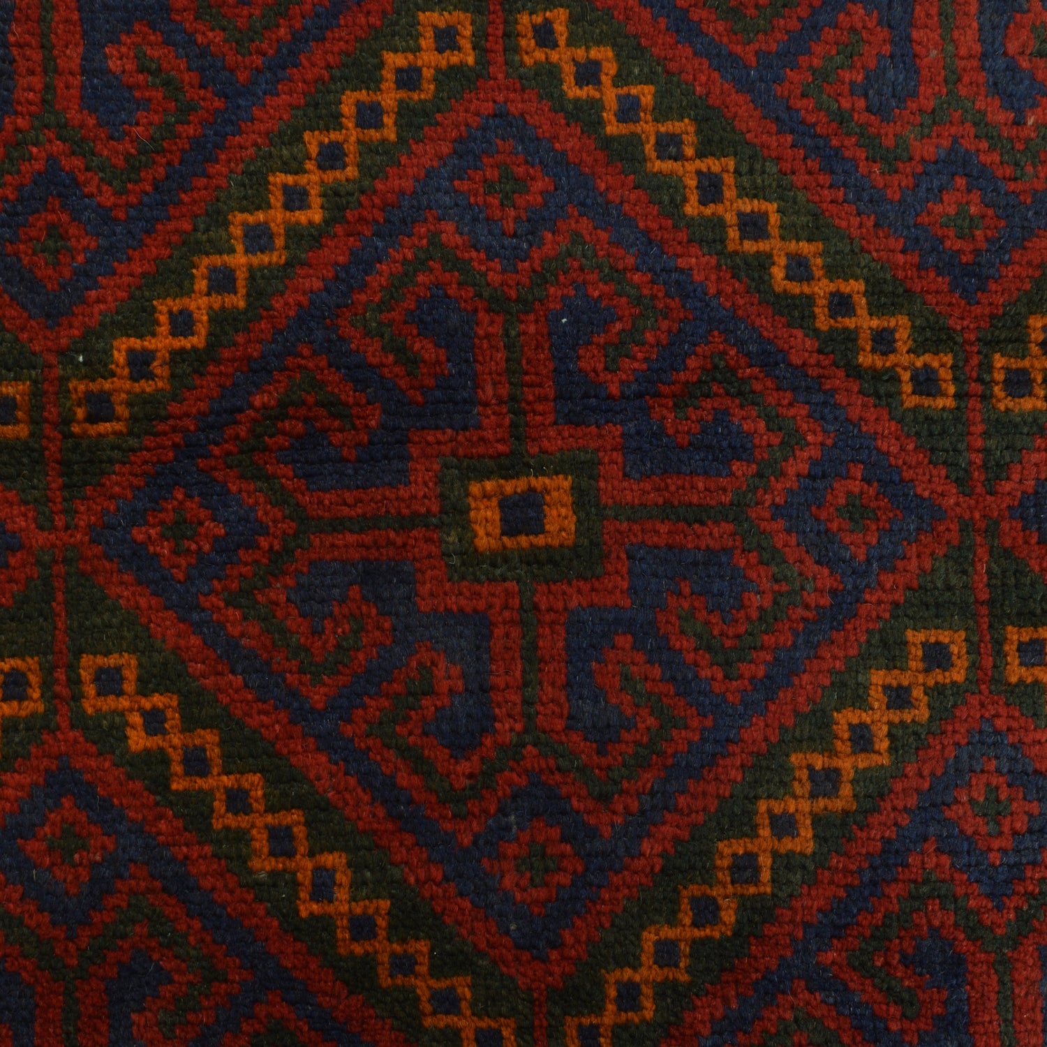 Baluchi Rug Handmade Multi Geometric 3x5 ft
