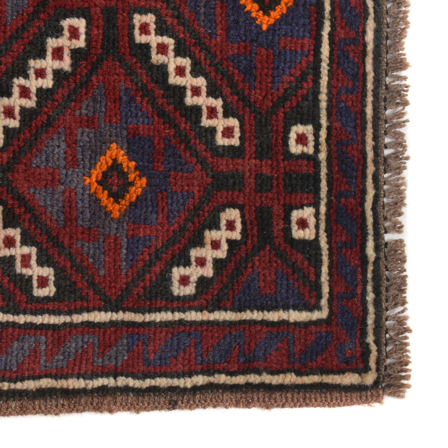Baluchi Rug Handmade Multi Floral 2x4 ft