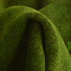 Overdyed Area Rug Handmade Green Geometric 2x4 ft