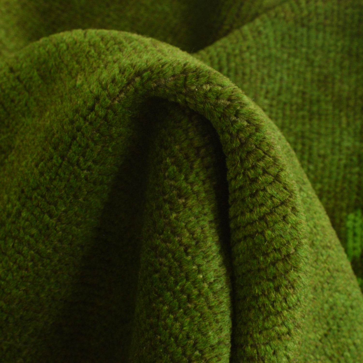 Overdyed Area Rug Handmade Green Geometric 2x4 ft