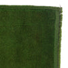 Overdyed Area Rug Handmade Green Geometric 3x5 ft