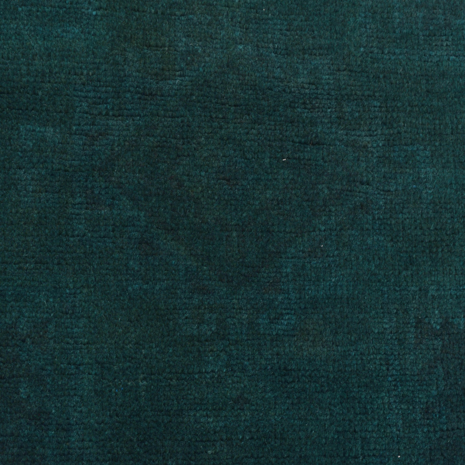 Overdyed Area Rug Handmade Blue Geometric 2x4 ft