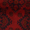 Khal Mohammadi Rug Handmade Red 4x7 ft